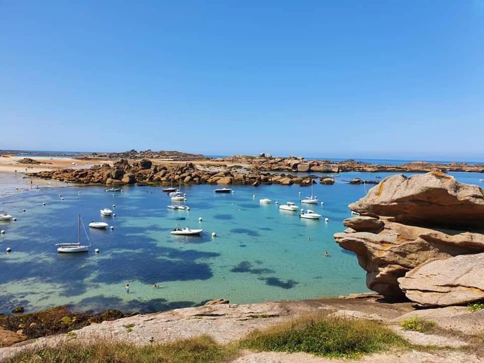 Studio Expose Plein Sud Vu Sur Le Port De Plaisance Perros-Guirec Exteriér fotografie